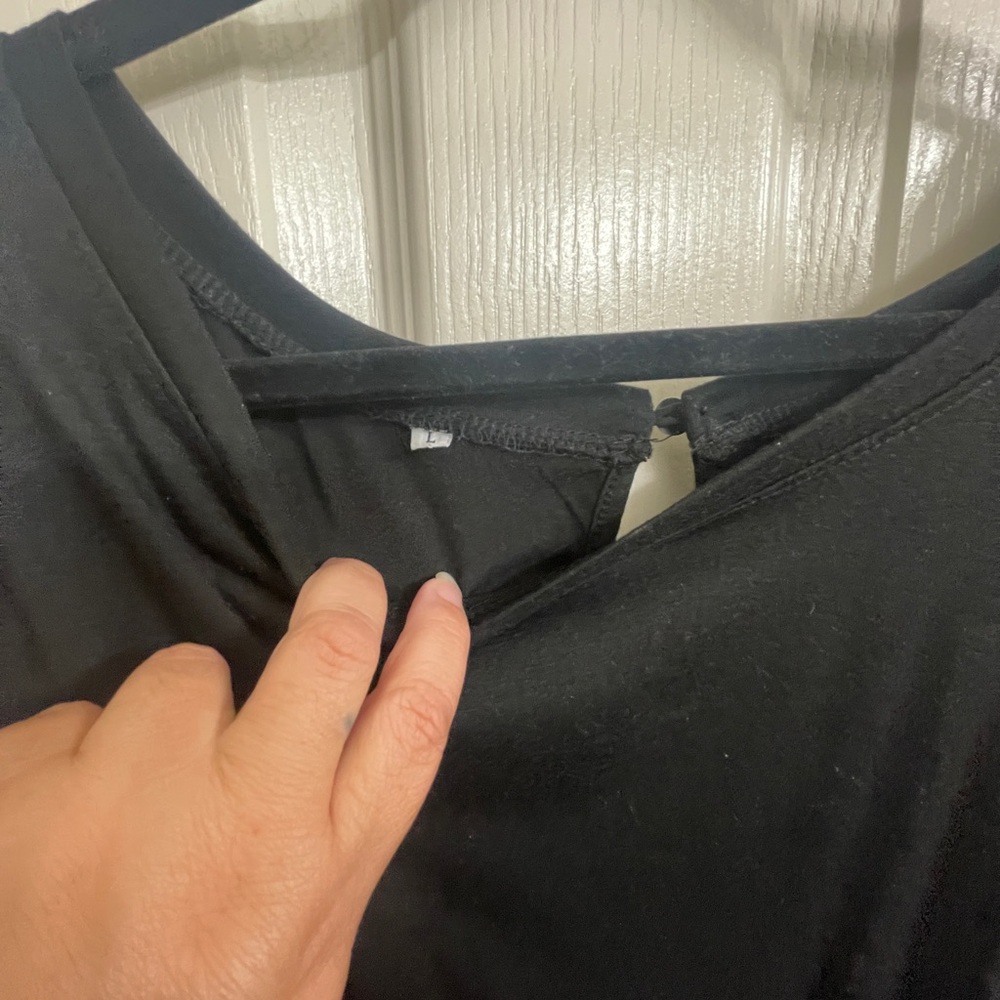 Women’s Black Jumpsuit Size Large - Picture 5 of 7
